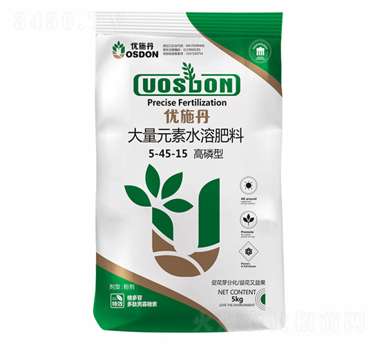 高磷型大量元素水溶肥料5-45-15-優施丹