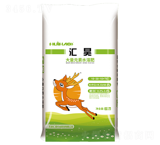 大量元素水溶肥料10-30-10+TE-匯昊農業
