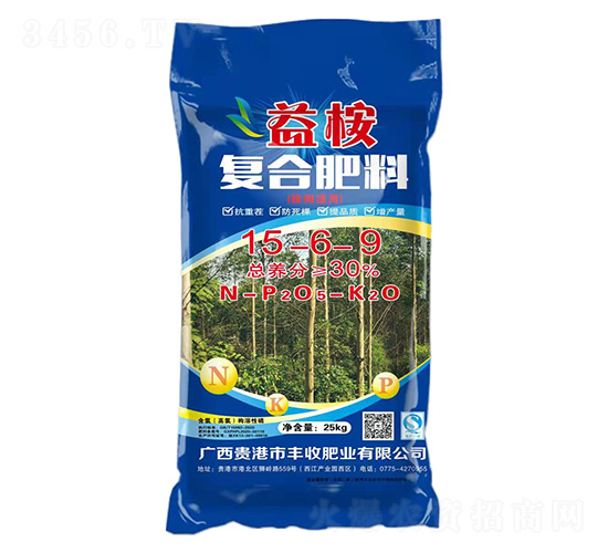 桉樹適用復合肥料15-6-9-益桉-豐收肥業
