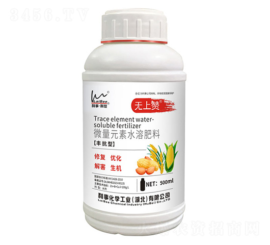 豐抗型大量元素水溶肥料-無上贊-利事·利世-利事化學