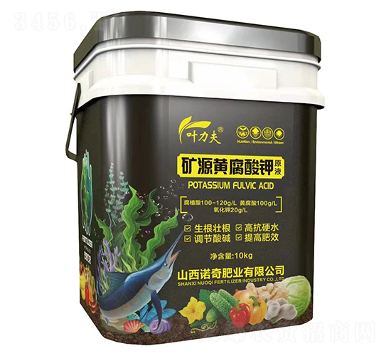 礦源黃腐酸鉀原液-葉力夫-諾奇肥業