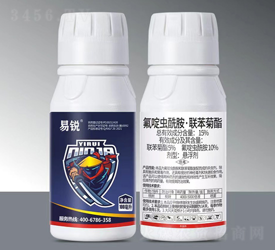 15%氟啶蟲酰胺·聯苯菊酯500ml-易銳-喜農盛