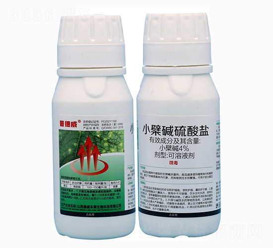 4%小檗堿硫酸鹽可溶液劑-晉德威