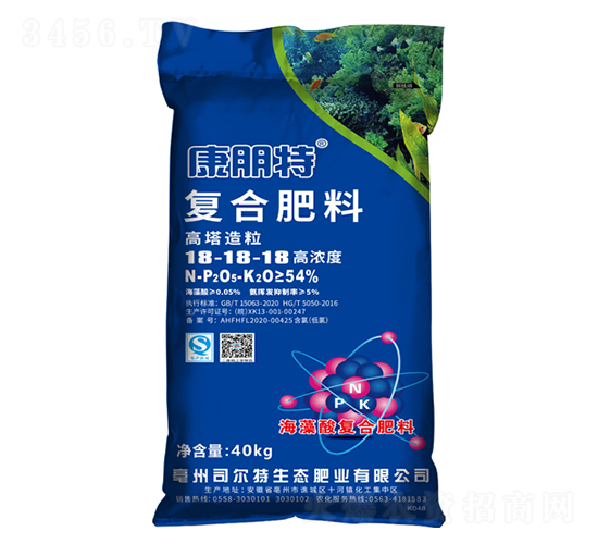 高塔海藻酸復合肥料18-18-18