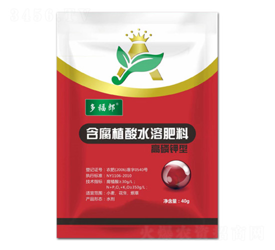 袋裝高磷鉀型含腐植酸水溶肥料-多福郎-艾博瑞肥業