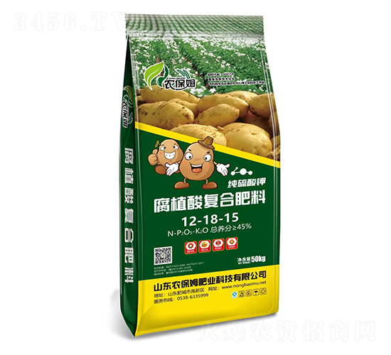 腐植酸復合肥料12-18-15-農保姆