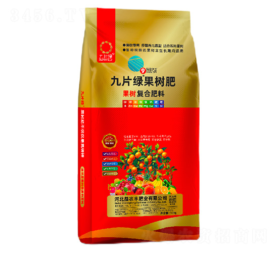 果樹專用復合肥料-九片綠-益農豐肥業