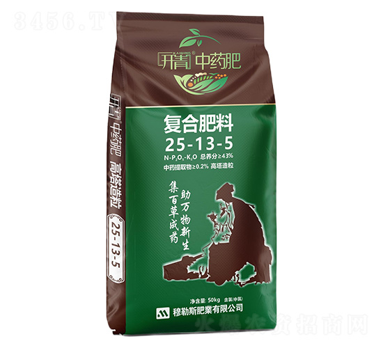 復合肥料25-13-5-開青中藥肥-穆勒斯