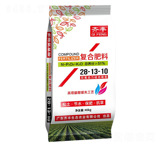 高塔脲醛緩失復合肥料28-13-10-齊豐農業