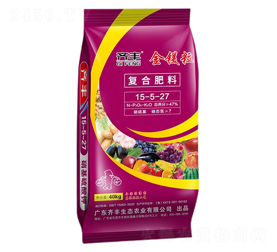 高塔熔融硝硫基復(fù)合肥料15-5-27-金鎂粒-齊豐農(nóng)業(yè)
