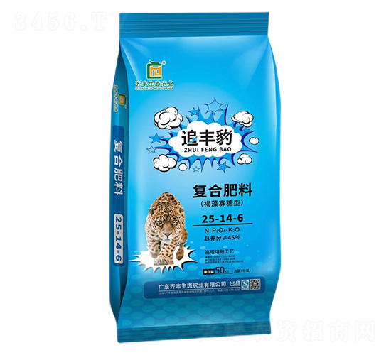 高塔熔融褐藻寡糖型復合肥料25-14-6-追豐豹-齊豐農業
