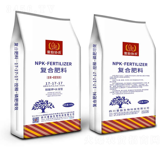 底肥型復(fù)合肥料17-17-17-雷勵(lì)生物