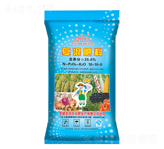 復混肥料10-10-5-龍潤豐