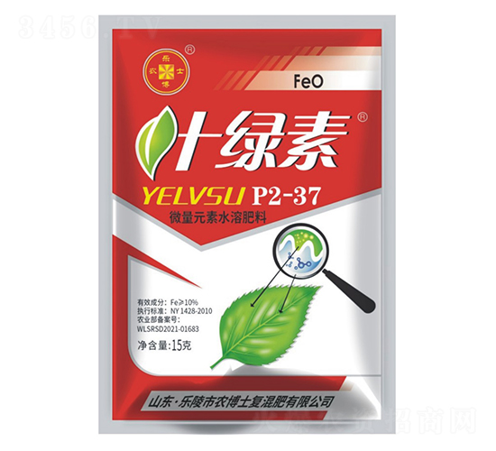 15克微量元素水溶肥料-葉綠素-樂農博士