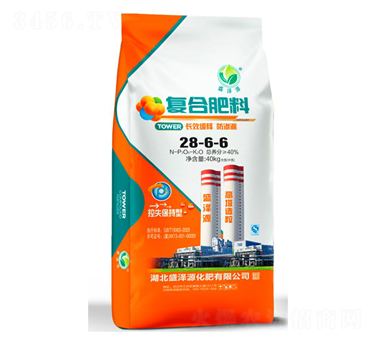 高塔造粒復合肥料28-6-6-盛澤源
