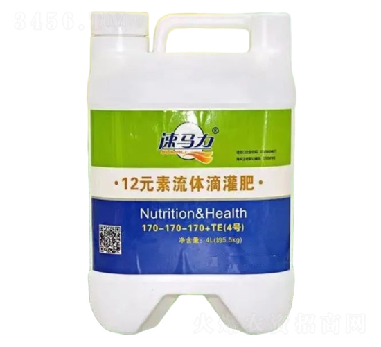 4L12元素流體滴灌肥-中澳西農