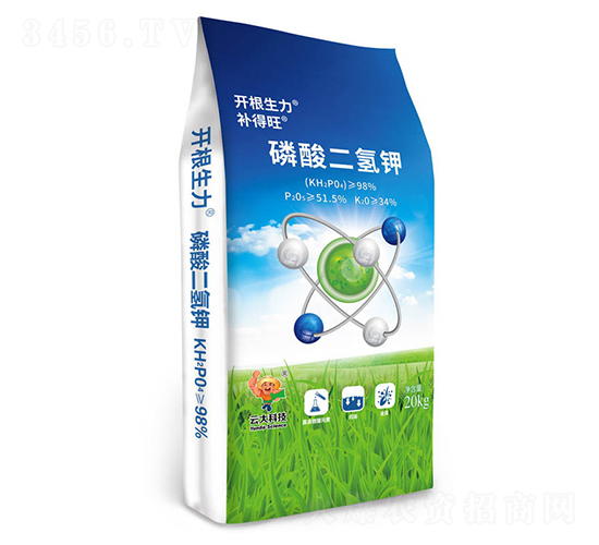 98%磷酸二氫鉀粉劑（20Kg）-開根生力·補得旺-云大科技