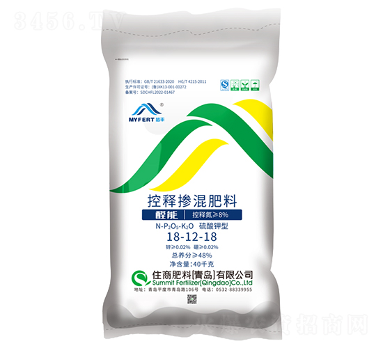 夢豐控釋摻混肥18-12-18-住商肥料