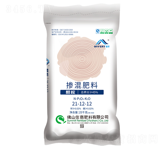 夢豐控釋摻混肥料21-12-12-住商肥料