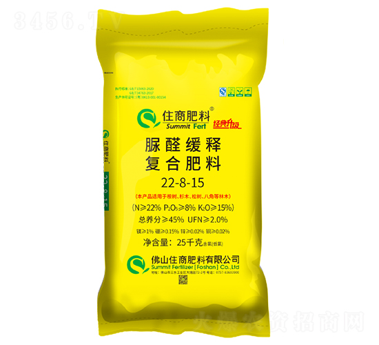 桉樹配套脲醛緩釋復(fù)合肥22-8-15-住商肥料