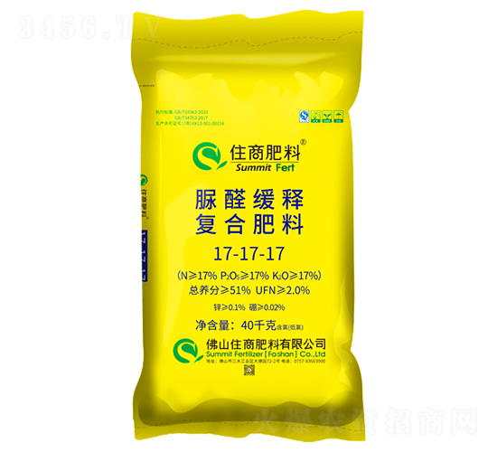脲醛緩釋復(fù)合肥料17-17-17-住商肥料