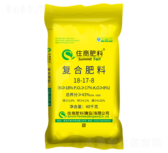 氯化鉀型復合肥料18-17-8-住商肥料