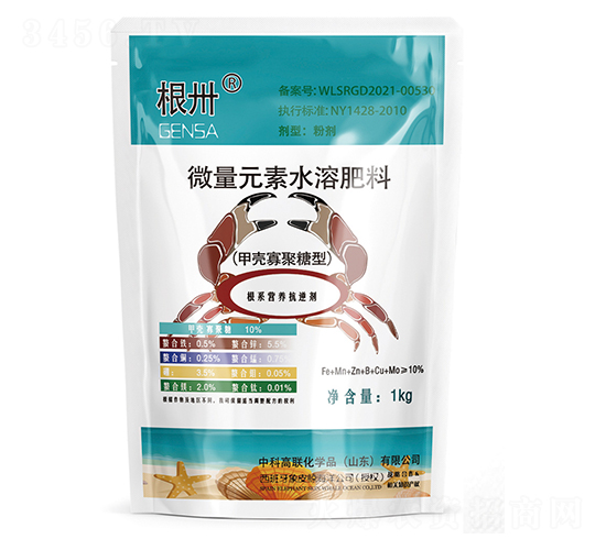 甲殼寡糖型微量元素水溶肥料-根卅-杜斯農