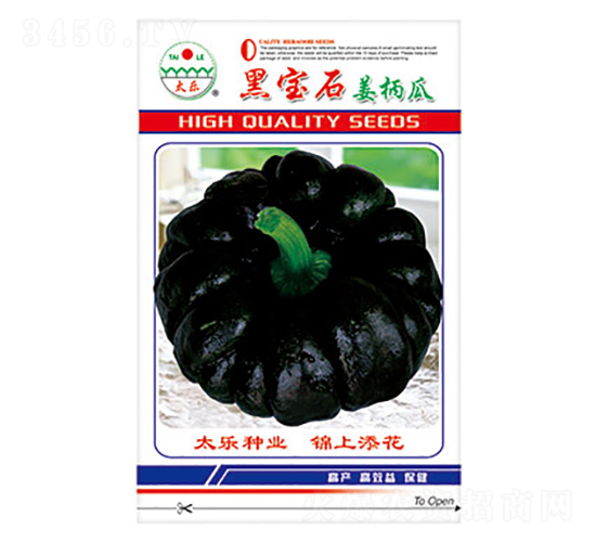 姜柄瓜種子-黑寶石-太樂種業