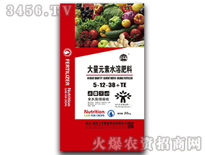 大量元素水溶肥料5-12-38+TE-田園季豐-大豐肥業