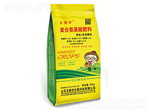 噴漿造粒有機+無機復混肥料-玉錦田