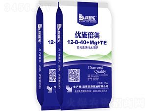 海藻型高鉀膨果專用多元素活性水溶肥12-8-40+Mg+TE-優施倍美-潤澤肥業