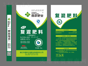 復(fù)混肥料（純硫酸鉀）17-17-17-惠群肥業(yè)