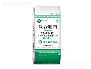 40kg高塔造粒復合肥料26-12-12-中億農