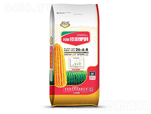 含菌腐植酸控釋摻混肥料26-4-8-黑牛肥業