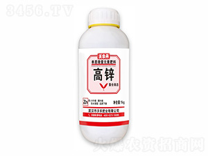 單質微量元素水溶肥料-螯合液態高鋅-沃農丹-沃農肥業