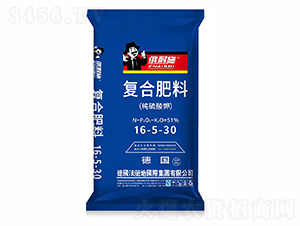 純硫酸鉀復合肥料16-5-30-俄耐施-法蘭地