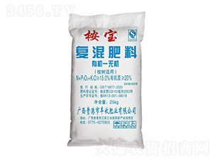 桉樹適用有機無機復混肥料8-3-4-桉寶-豐收肥業