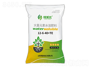 5kg大量元素水溶肥料12-6-40+TE-擇美優-英喆