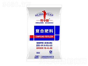 硫酸鉀型復合肥料18-6-26-司令園-蒙客利肥業